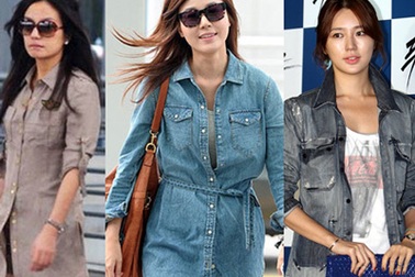 Sao châu Á “kết” trào lưu mặc “áo quên quần”