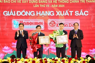 Hà Nội trao giải báo chí về xây dựng Đảng