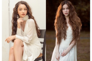 Bất ngờ nhan sắc giống hệt Hồ Ngọc Hà của Á hậu nhí gốc Việt 11 tuổi