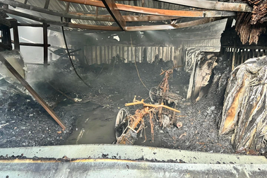 Vụ cháy kho linh kiện ở TP Rạch Giá gây thiệt hại hơn 1 tỷ đồng