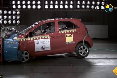 Kia Picanto bị đánh giá không an toàn tại châu Mỹ La-tinh