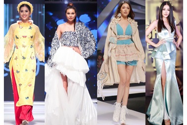 Hoa hậu Tiểu Vy, Phương Khánh, Thanh Hằng, Lệ Hằng đọ vẻ quyến rũ