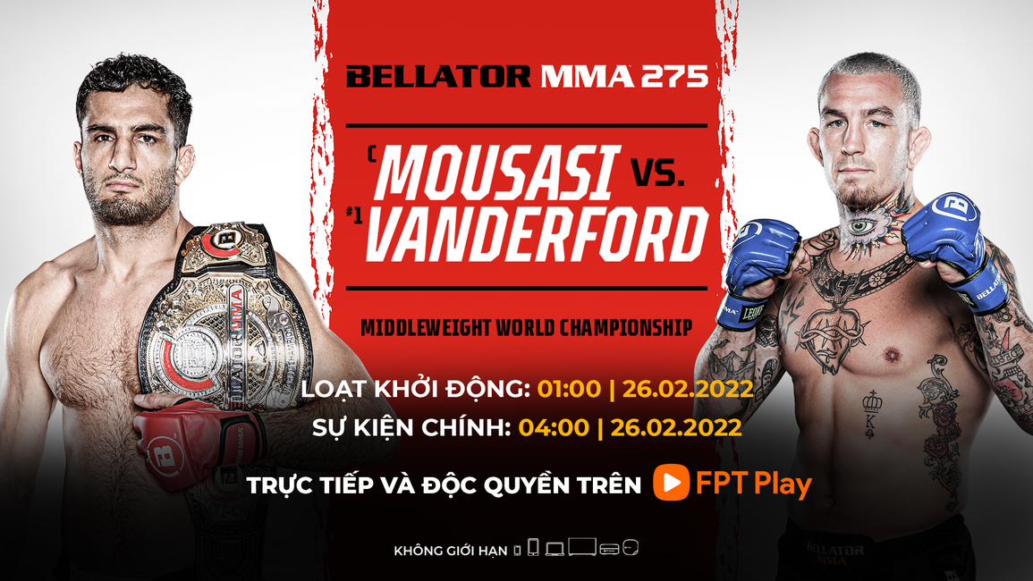 Những lý do không thể chối từ sự kiện Bellator 275 - 5 Những lý do không thể chối từ sự kiện Bellator 275 - 5