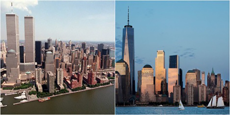 Diện mạo mới đường chân trời Manhattan 19 năm sau vụ khủng bố 11/9 - 1 Diện mạo mới đường chân trời Manhattan 19 năm sau vụ khủng bố 11/9 - 1