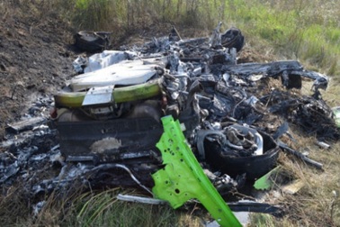 Lamborghini Huracan "tan xác" ở tốc độ 338km/h