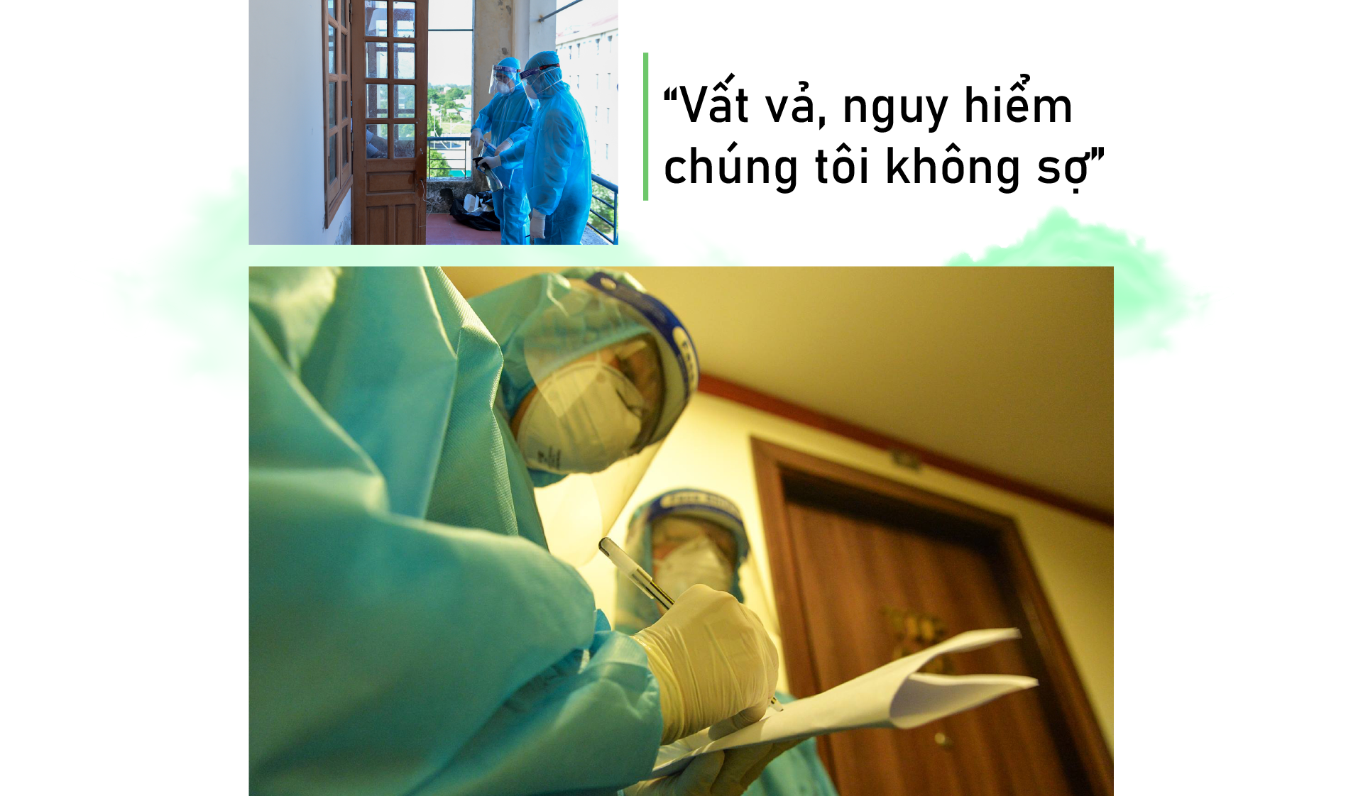 Những người tắm hóa chất, xuyên đêm đi truy vết F - 9 Những người tắm hóa chất, xuyên đêm đi truy vết F - 9