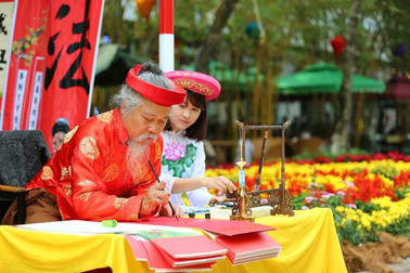 Du xuân rực rỡ tại Lễ hội hoa xuân Ecopark