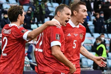 Đội tuyển Nga công bố danh sách cầu thủ gặp đội tuyển Việt Nam