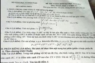 Triệu tập người phát tán đề thi Toán trên Internet