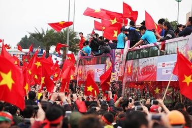 Báo chí quốc tế ấn tượng với màn chào đón U23 Việt Nam tại Hà Nội