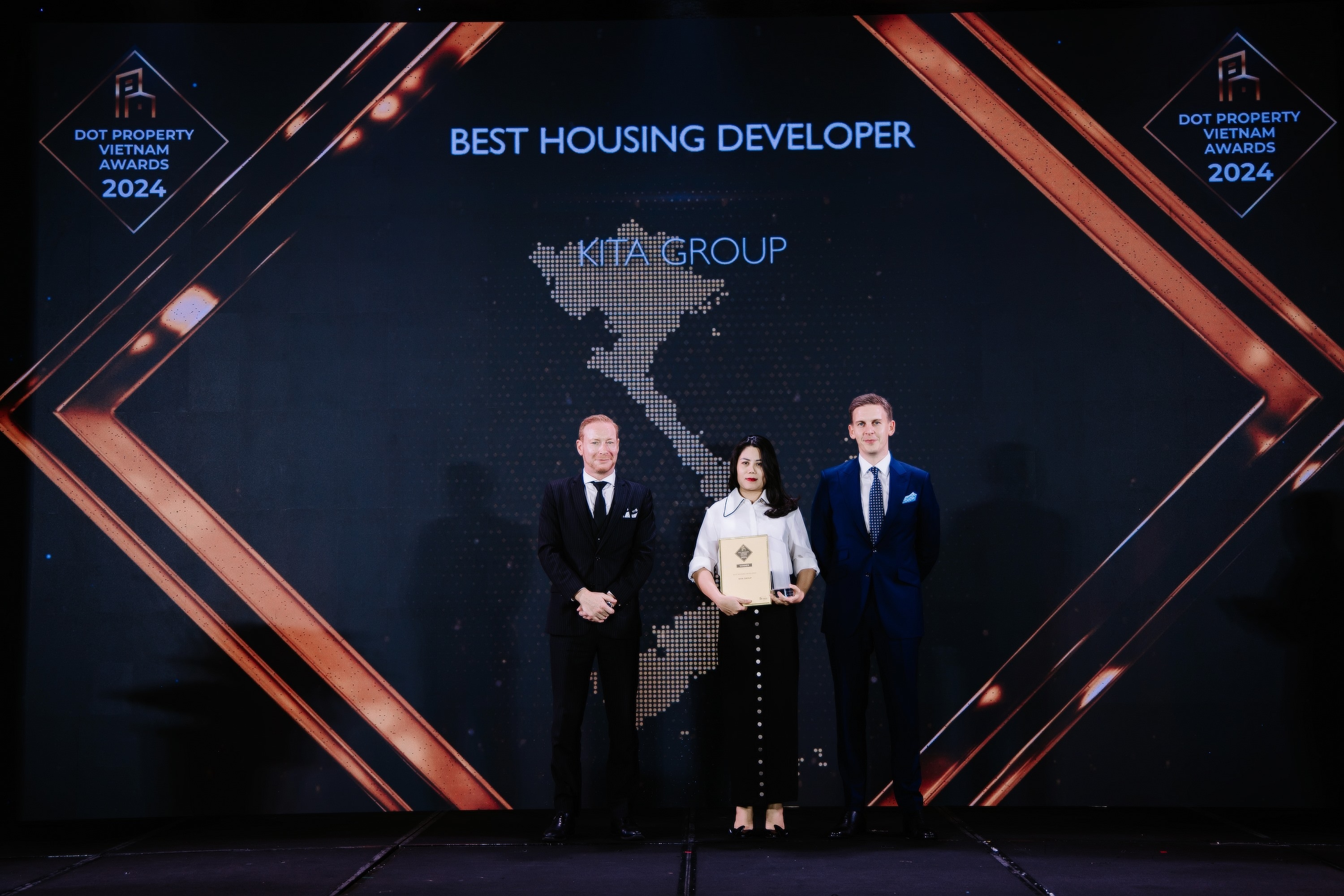 KITA Group lần thứ 2 chiến thắng tại Dot Property Vietnam Awards 2024