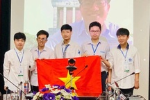 Đội tuyển Việt Nam giành 1 Huy chương Vàng Olympic Toán quốc tế