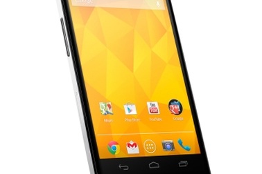 Ảnh chính thức Nexus 4 trắng lộ diện, không có bản 32GB