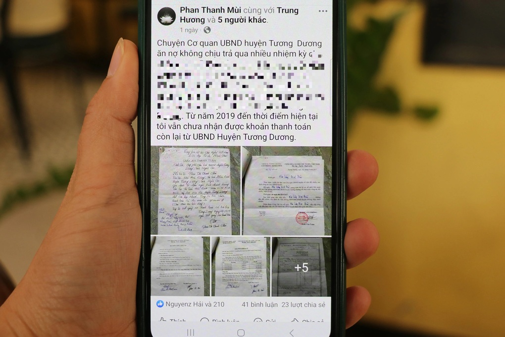 Vụ huyện bị tố ăn nợ nhiều năm không chịu trả: Chủ nhà hàng nhận đủ tiền - 1 Vụ huyện bị tố ăn nợ nhiều năm không chịu trả: Chủ nhà hàng nhận đủ tiền - 1