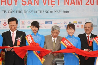 Khai mạc Hội chợ thủy sản Việt Nam