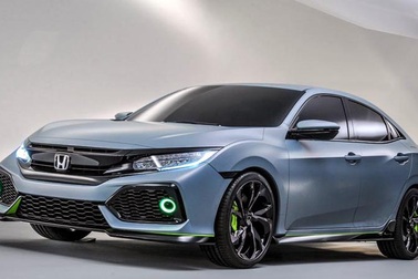 Honda hé lộ thông tin về Civic hatchback 2017