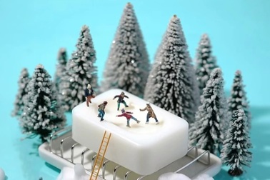 Bộ ảnh "Giáng sinh bé nhỏ" gây sốt với những bối cảnh mini