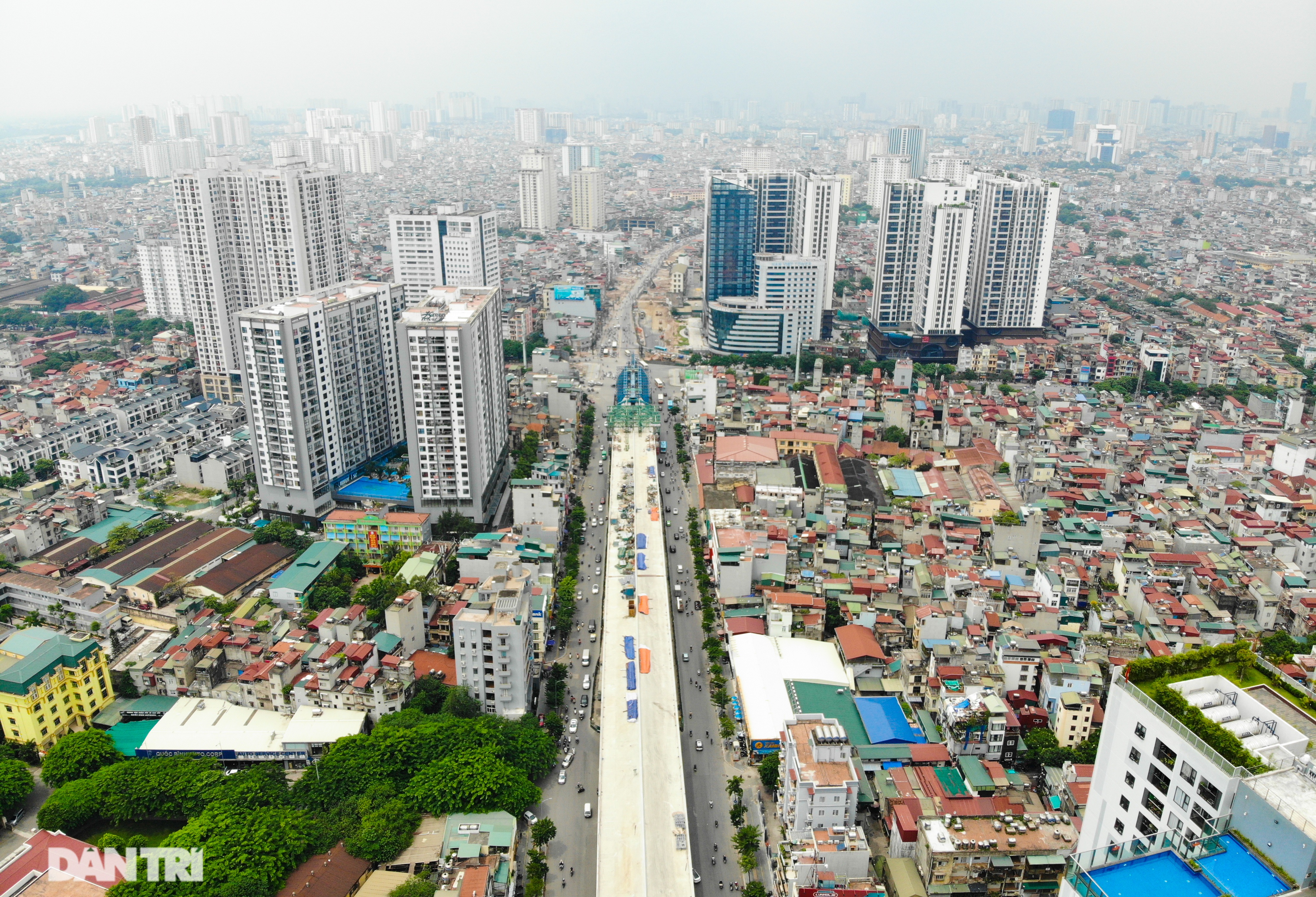 Hà Nội: Toàn cảnh công trường đường vành đai 2 đoạn Minh Khai – Đại La - 1 Hà Nội: Toàn cảnh công trường đường vành đai 2 đoạn Minh Khai – Đại La - 1