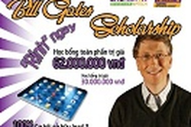 Học bổng toàn phần và Ipad 3 đến từ “Bill Gates Scholarship” của Aptech