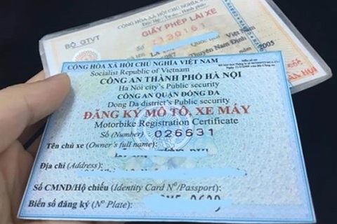 Cách xuất trình giấy đăng ký xe trên VNeTraffic để thay bản cứng