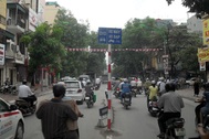 Hà Nội sẽ phân làn trên phố Nguyễn Trãi, Hoàng Quốc Việt