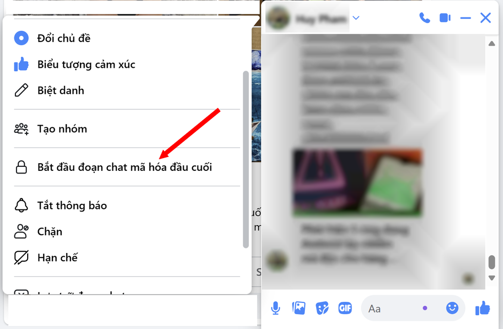 Cách gửi tin nhắn siêu bảo mật tự động xóa trên Facebook Messenger, Zalo - 5