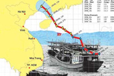 Bão số 2 đến gần, chưa có tin về 900 tàu thuyền