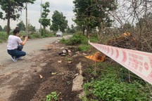 Vụ 2 chân người cháy xém: Cắt từng bao rác tìm kiếm phần thi thể còn lại