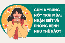 Cúm A "bùng nổ" trái mùa: Nhận biết và phòng bệnh như thế nào?