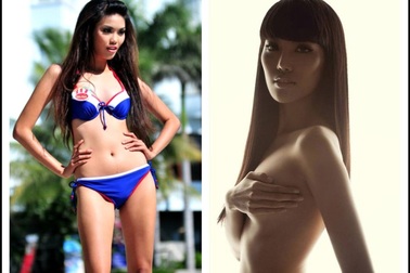 Vẻ đẹp “nóng bỏng” của giải vàng Siêu mẫu Việt Nam 2013