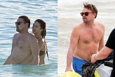 Leonardo DiCaprio "phát tướng" khi đi biển cùng bạn gái kém 23 tuổi