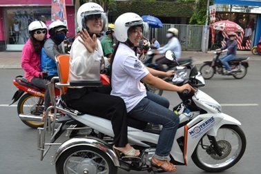 Dịch vụ taxi 3 bánh miễn phí cho người khuyết tật