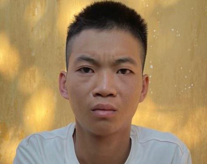 Bàn Ngọc Hạnh tại cơ quan công an. Ảnh: Công an Hà Giang.