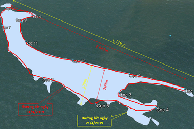 Đảo nổi kỳ lạ giữa biển Hội An đang “bung nở” với diễn biến phức tạp