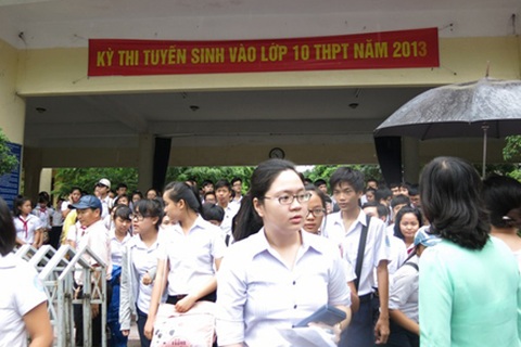 Đà Nẵng: Đề Toán vừa sức, thí sinh kết thúc kỳ thi vào lớp 10