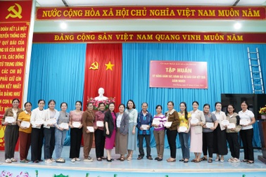 Xã Lân Phong, Quảng Ngãi:  Nâng cao năng lực cho đội ngũ cán bộ làm công tác giảm nghèo