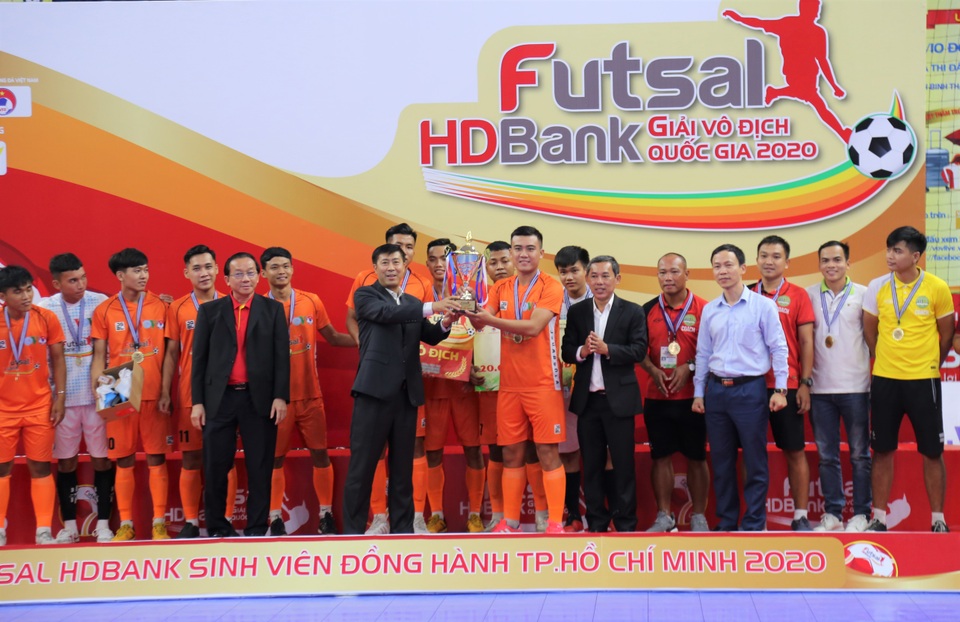Thái Sơn Nam lần thứ 5 liên tiếp lên ngôi vô địch Giải Futsal HDBank Vô địch Quốc gia 2020 - 2 Thái Sơn Nam lần thứ 5 liên tiếp lên ngôi vô địch Giải Futsal HDBank Vô địch Quốc gia 2020 - 2