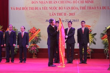 Bộ VHTT&DL vinh dự đón nhận Huân chương Hồ Chí Minh