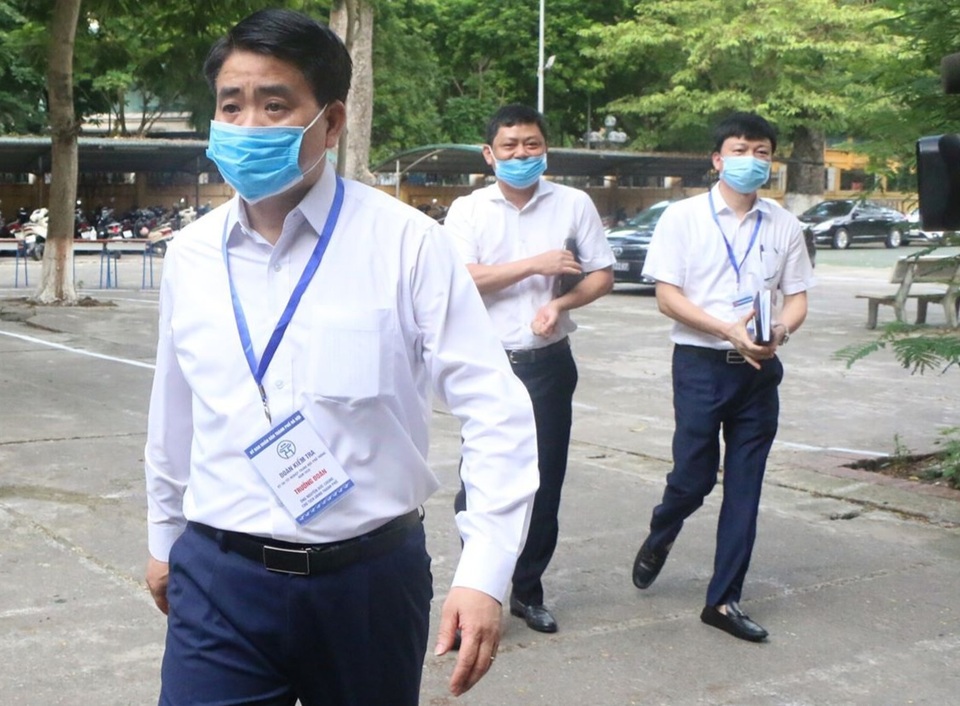 Chủ tịch TP Hà Nội đề nghị xét nghiệm lại PCR cho 3 thí sinh nếu cần - 1 Chủ tịch TP Hà Nội đề nghị xét nghiệm lại PCR cho 3 thí sinh nếu cần - 1