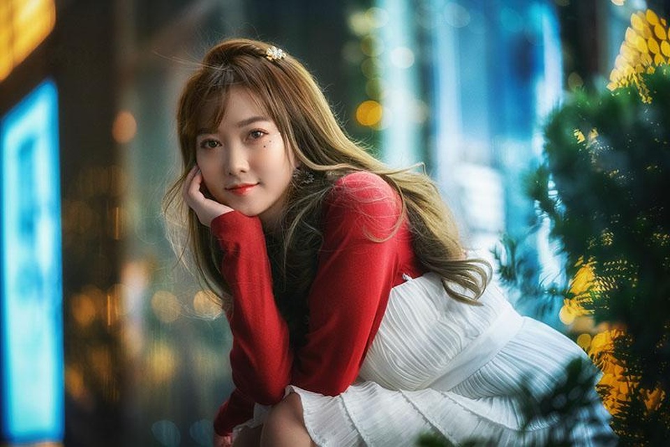 Cô gái có tên đẹp như người cuốn hút trong bộ ảnh đón Giáng sinh - 7