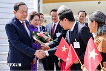 Chủ tịch Quốc hội bắt đầu dự Hội nghị các Chủ tịch Quốc hội thế giới lần thứ 6