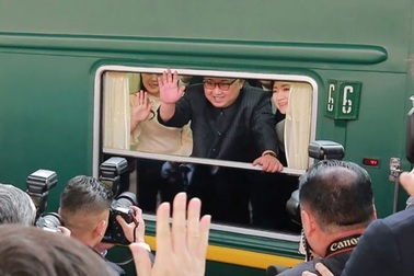 Đoàn tàu đặc biệt của ông Kim Jong-un