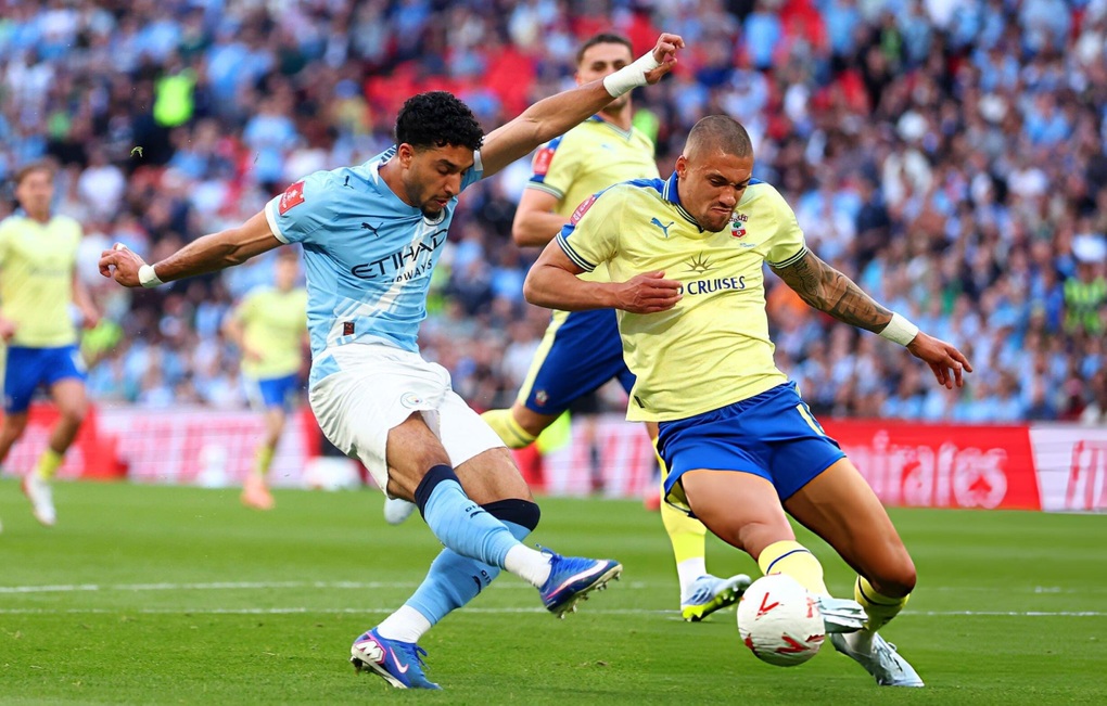 Man City ngược dòng kịch tính, tiến vào chung kết FA Cup - 1