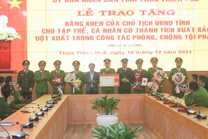 Thưởng nóng ban chuyên án