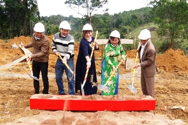 Quảng Trị: Khởi công xây dựng điểm trường mầm non tại xã biên giới