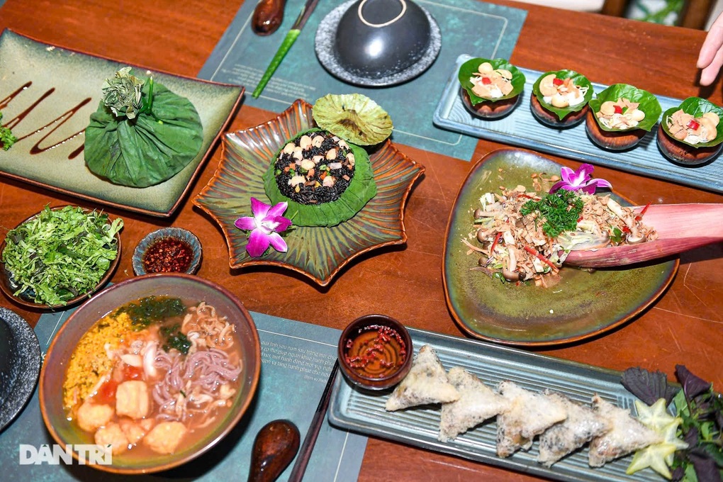 Oppdag 5 vegetarrestauranter i Hanoi med vakre lokaler og utsøkt mat - 4 Khám phá 5 quán chay ở Hà Nội có không gian đẹp, đồ ăn tinh tế - 4
