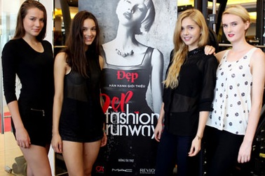 Chân dài casting người mẫu cho Đẹp Fashion Runway 3