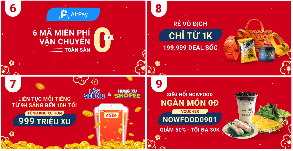 Bùng nổ cùng nhiều ưu đãi Shopee Tết Sale và 9 điều không thể bỏ lỡ - 5 Bùng nổ cùng nhiều ưu đãi Shopee Tết Sale và 9 điều không thể bỏ lỡ - 5