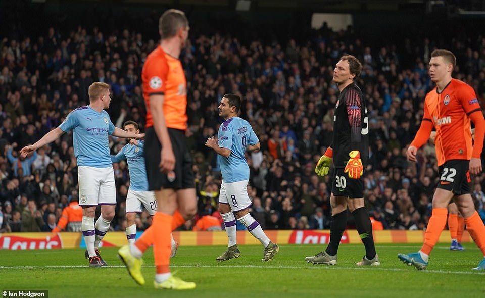 Man City giành vé đi tiếp sau trận hòa nhẹ trước Shakhtar - 3 Man City giành vé đi tiếp sau trận hòa nhẹ trước Shakhtar - 3