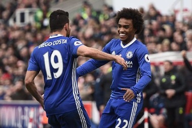 Stoke 1-2 Chelsea: Chiến thắng may mắn